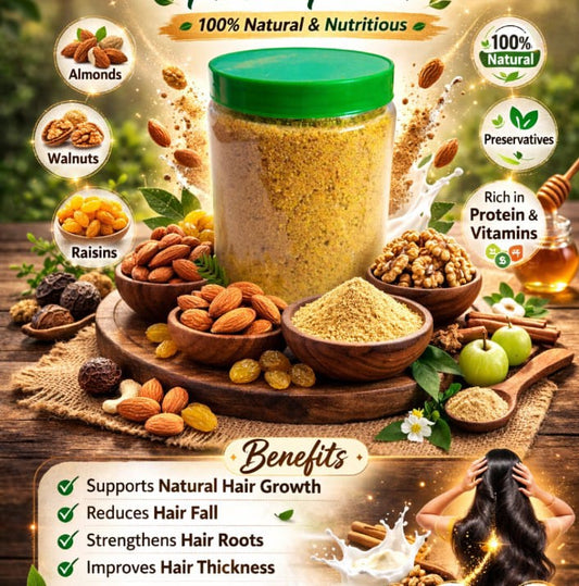 Natural Hair Growth protein Powder (250g)