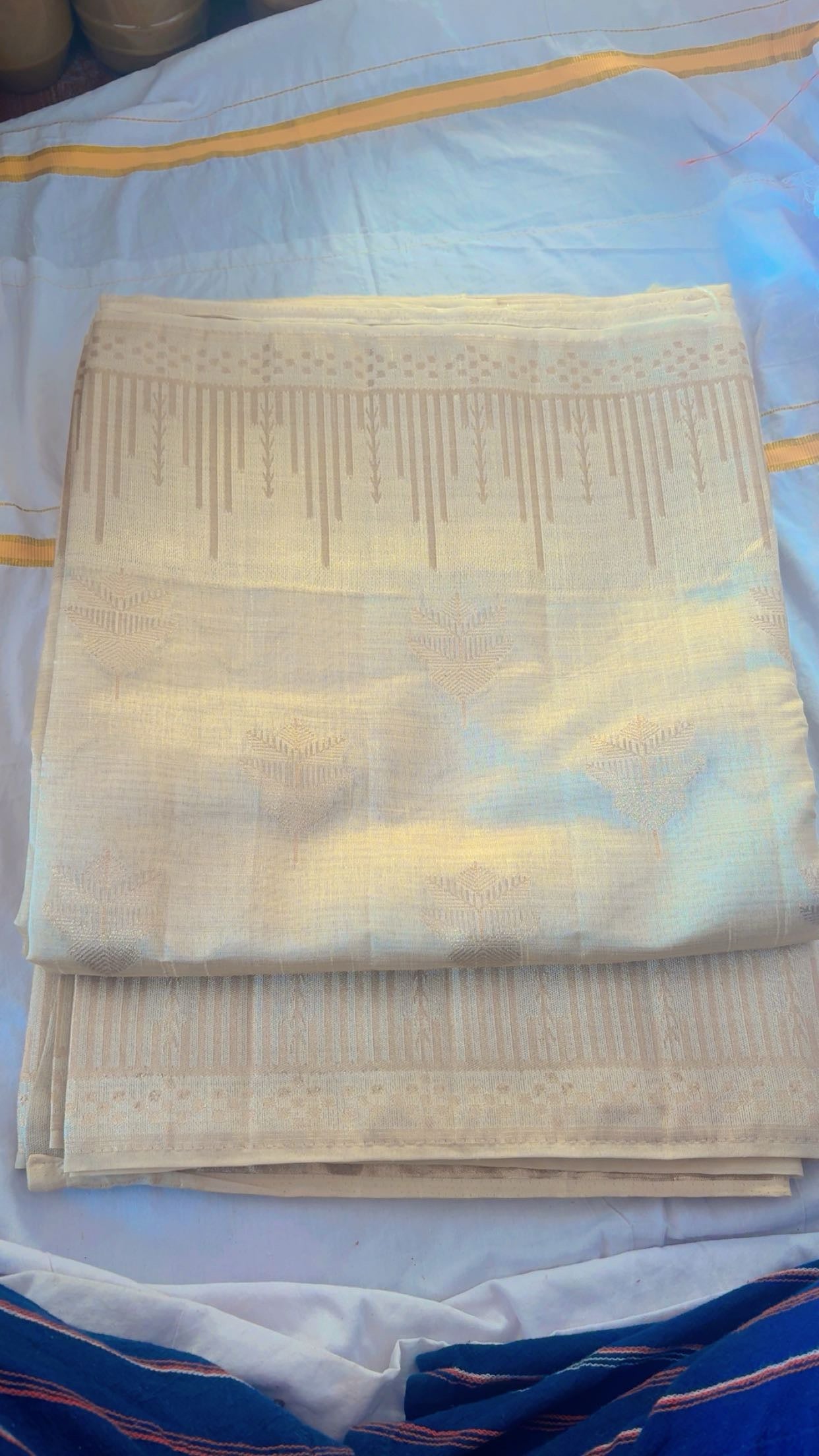 Golden Saree