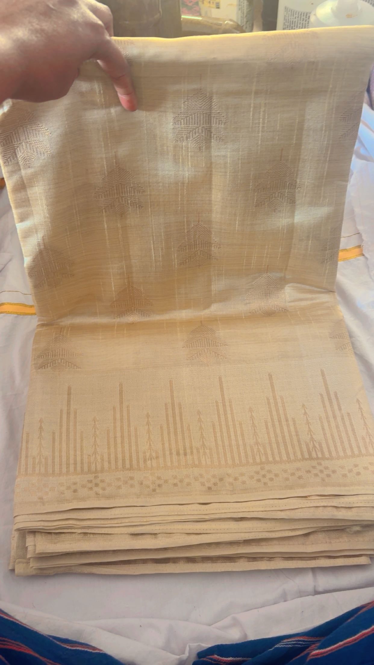 Golden Saree