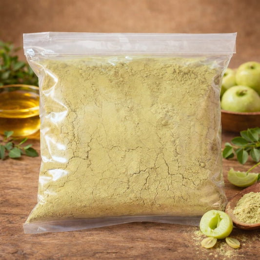 Advanced Hair Fall Control & Natural Black Shine Powder