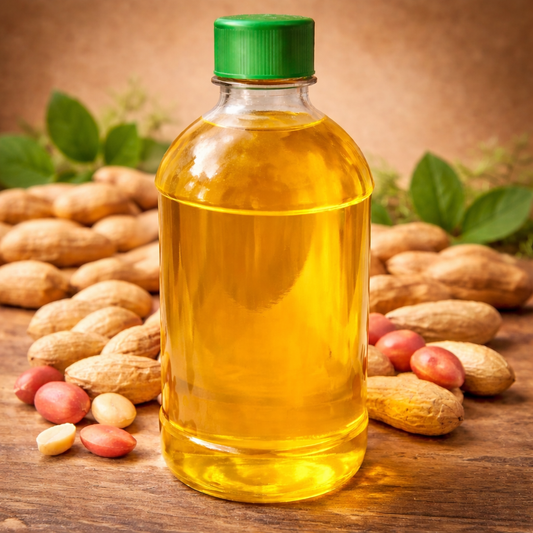 Traditional Cold-Pressed Groundnut Oil