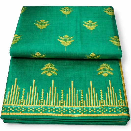 Emerland Green Saree
