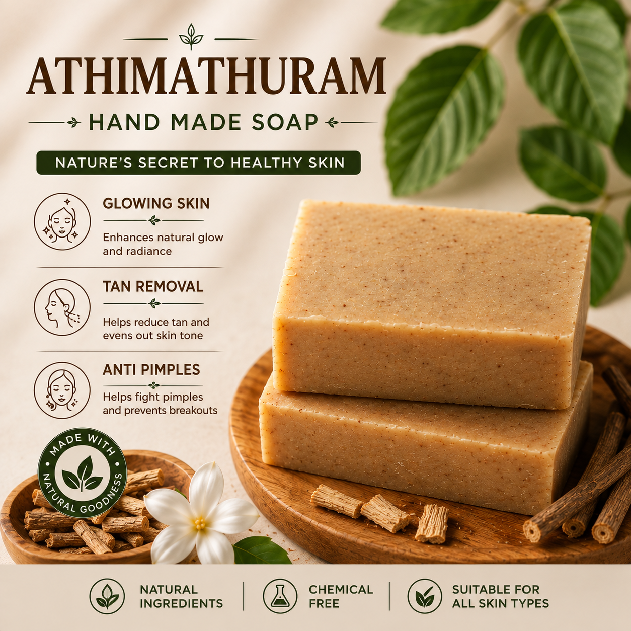 Athimathuram Handmade & Cold process Soap